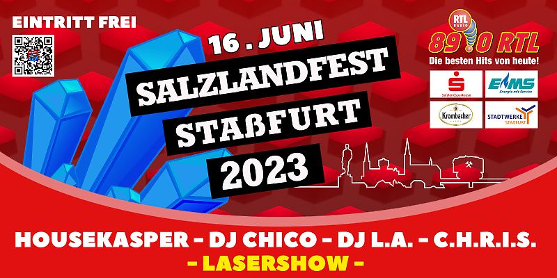 Stassfurter Salzlandfest Event Header
